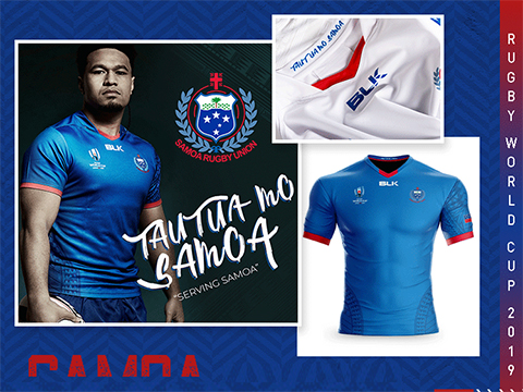 maglie rugby Samoa 2019